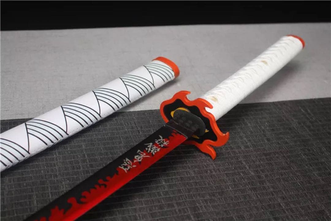 鬼滅の刃 炎柱 煉獄杏寿郎 日輪刀 模擬刀 日本刀 模造刀 武具 舞踊刀