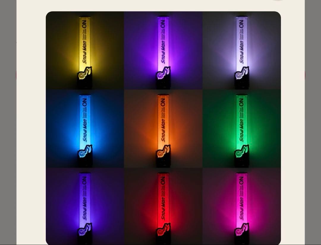 24時間以内発送　Man 2025 ペンライト 2本セット　ON