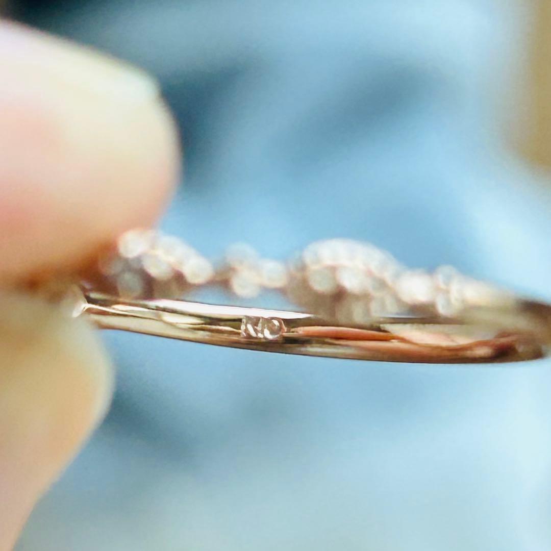 ピンクサファイア　ピンクトルマリン　リング　指輪