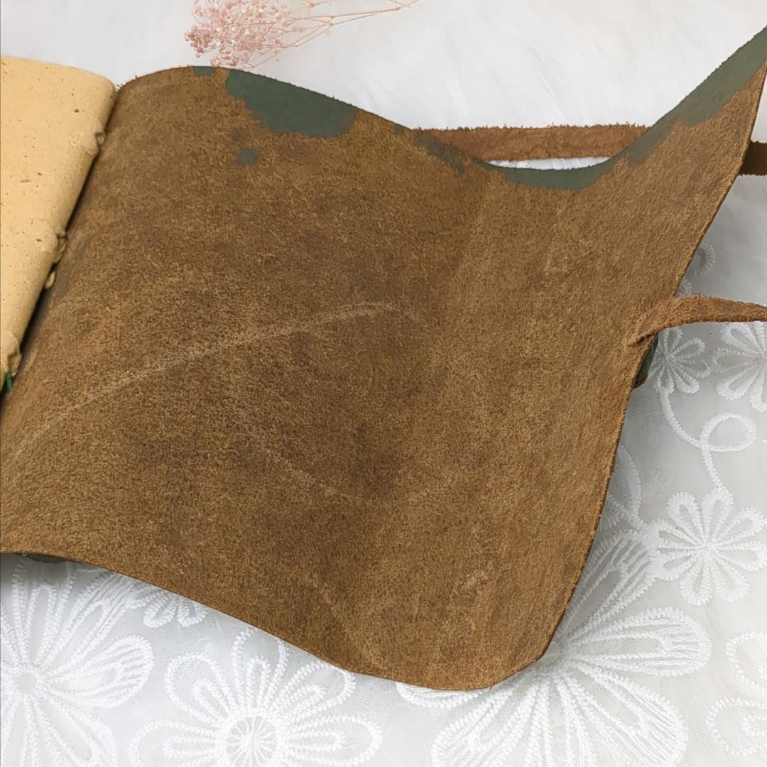 インドのアンティーク雑貨✨魔法のジャーナル✨天然レザー製／ノート