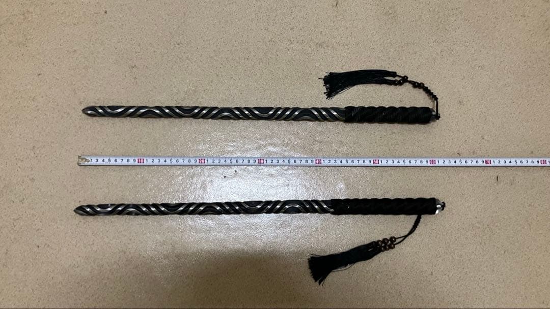 鉄鞭 双鞭 鋼鞭 鐧狼牙棒太極拳模擬刀模造刀 漢剣 漢刀 中国武術功夫カンフー