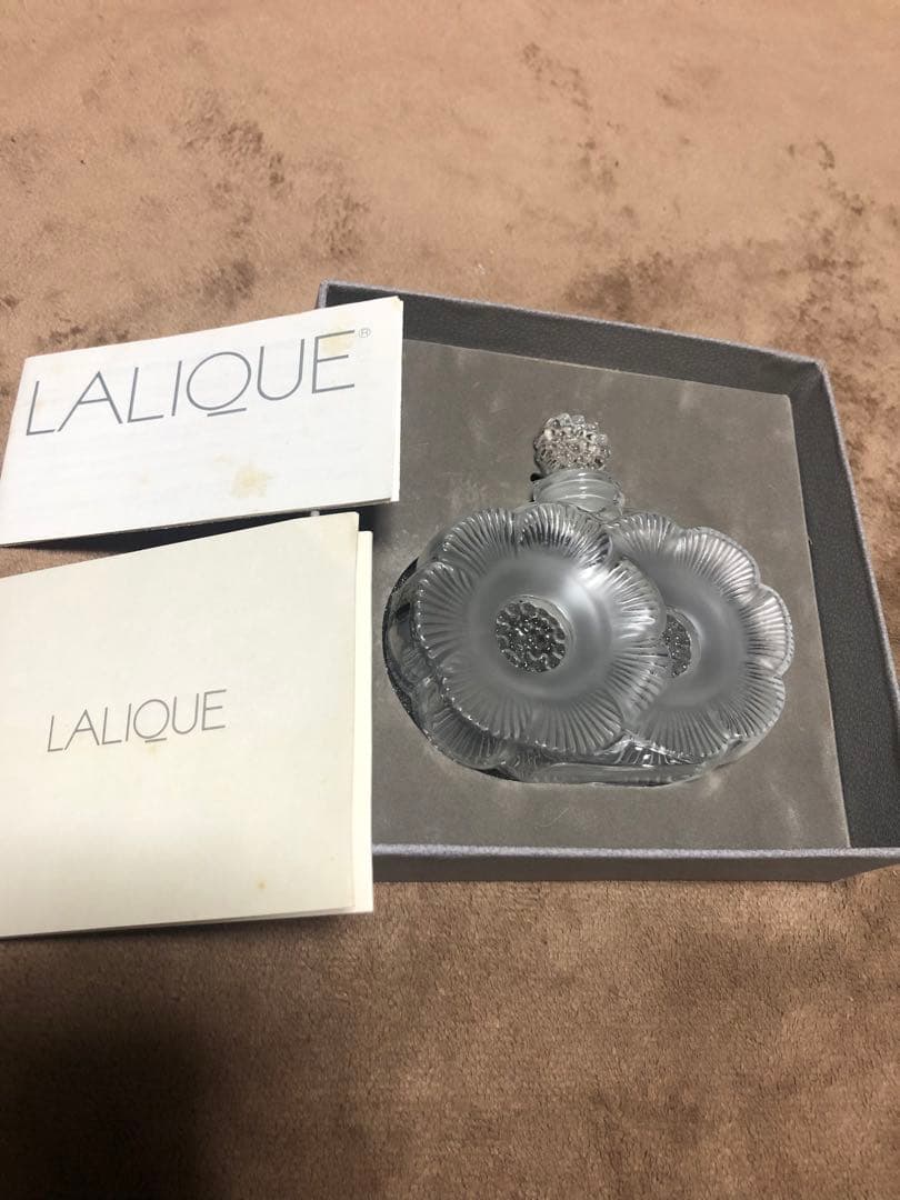 美品 Lalique☆ラリック☆ドゥ フルール フレグランスボトル（箱汚損