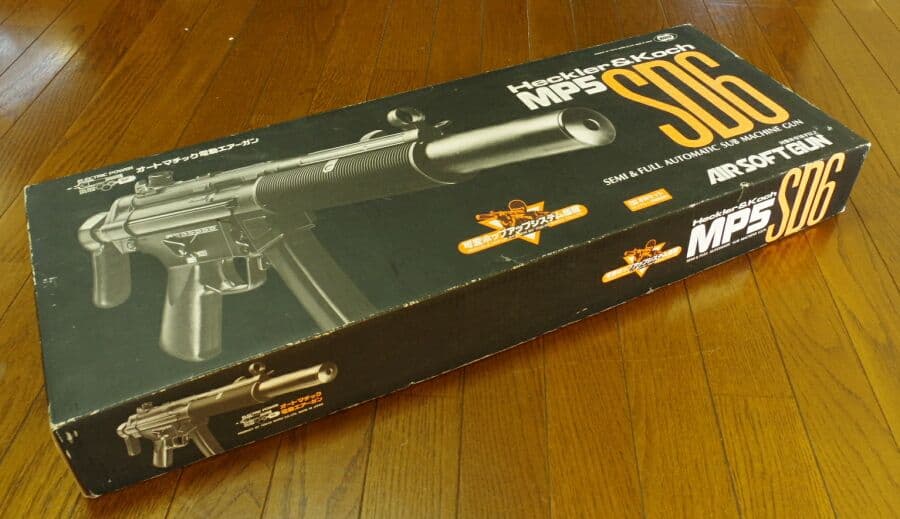 東京マルイ H&K MP5 SD6 200連射マガジン付き