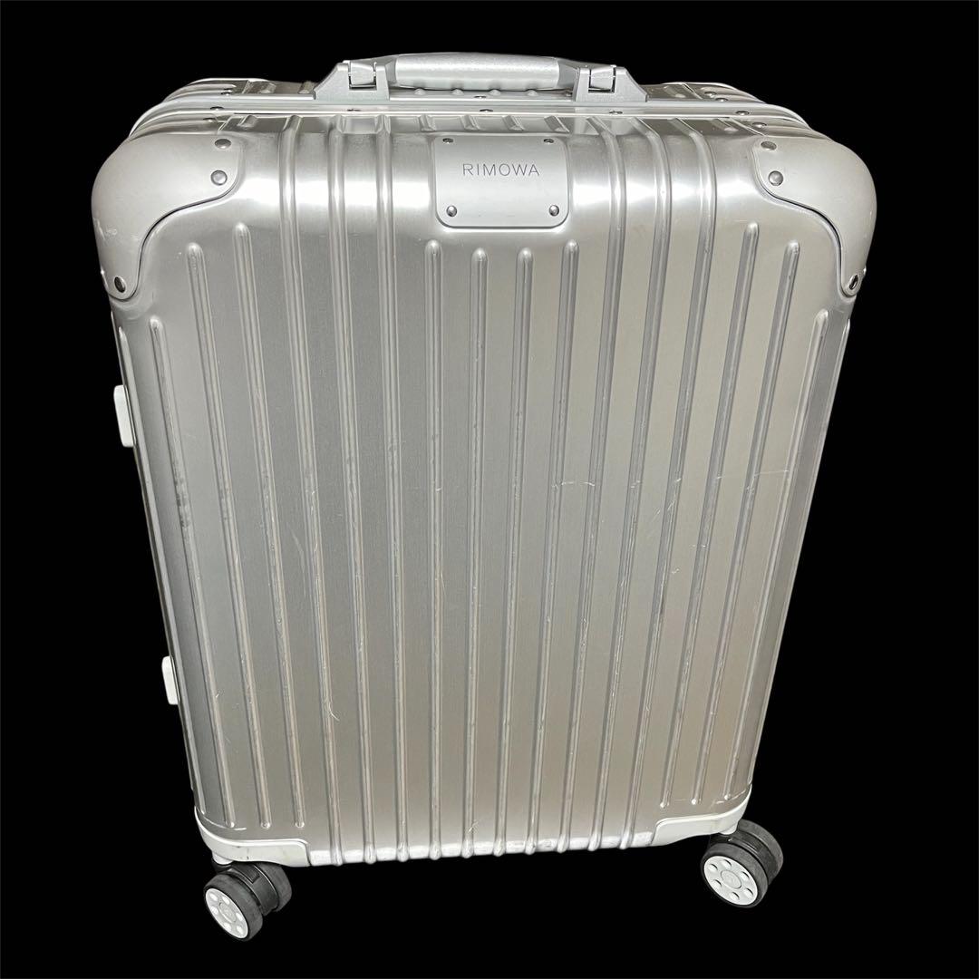 RIMOWA リモワ ORIGINAL CABIN キャビン PLUS Original Cabin Plus Aluminum Suitcase | Silver | RIMOWA
