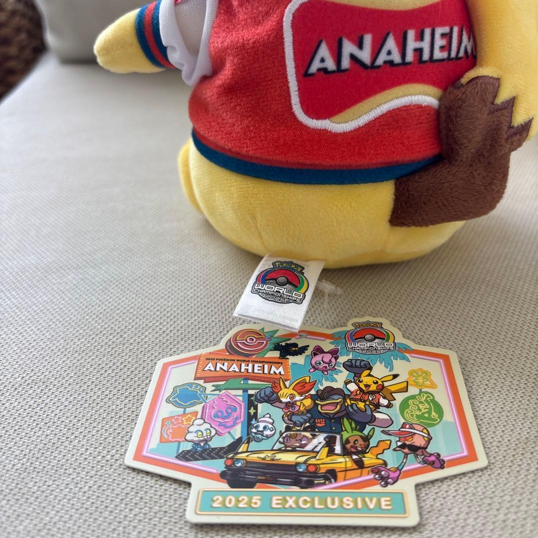 ぴ*か様 WCS2025 ピカチュウ ぬいぐるみ　限定　激レア
