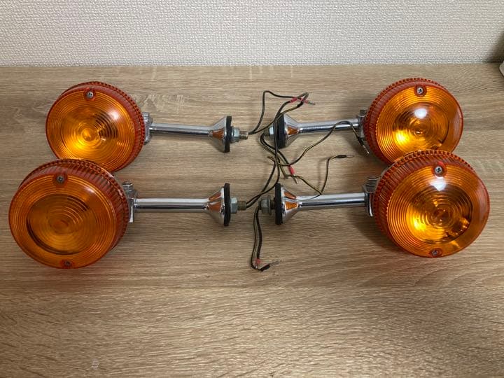 イナドメ W3タイプウインカー ボディ ロングステーセット W400 W650