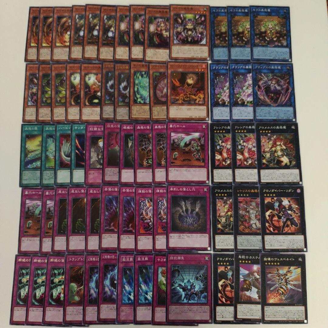 本格構築【蟲惑魔】デッキ&EX15枚＆未使用三重スリーブ セット 遊戯王 蟲