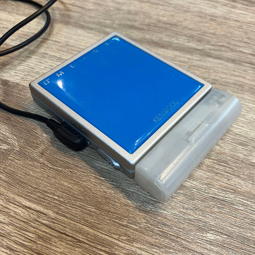 ケンウッド DMC-S33 ポータブルMDプレーヤー 乾電池パック付
