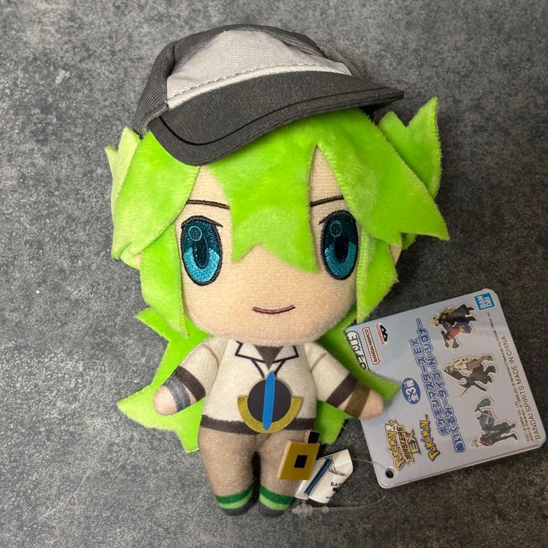ポケモンマスターズEX ぬいぐるみN エヌ ポケットモンスター タグ付き
