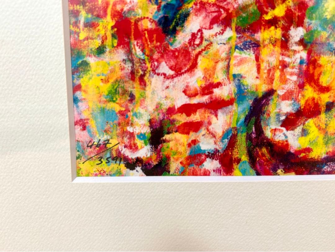 ロッカクアヤコ シルクスクリーン untitled 額装 保証書付 - メルカリ