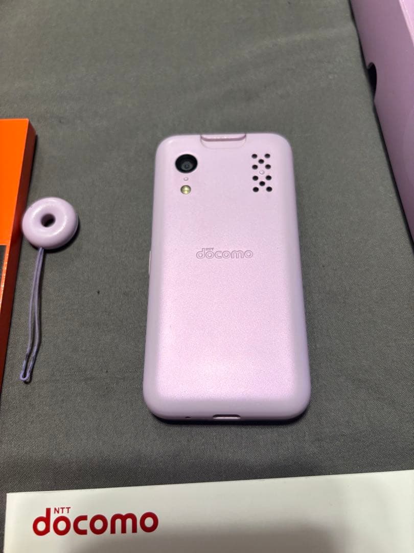 docomo キッズケータイ KY-41Cパープル ドコモ キッズスマホ