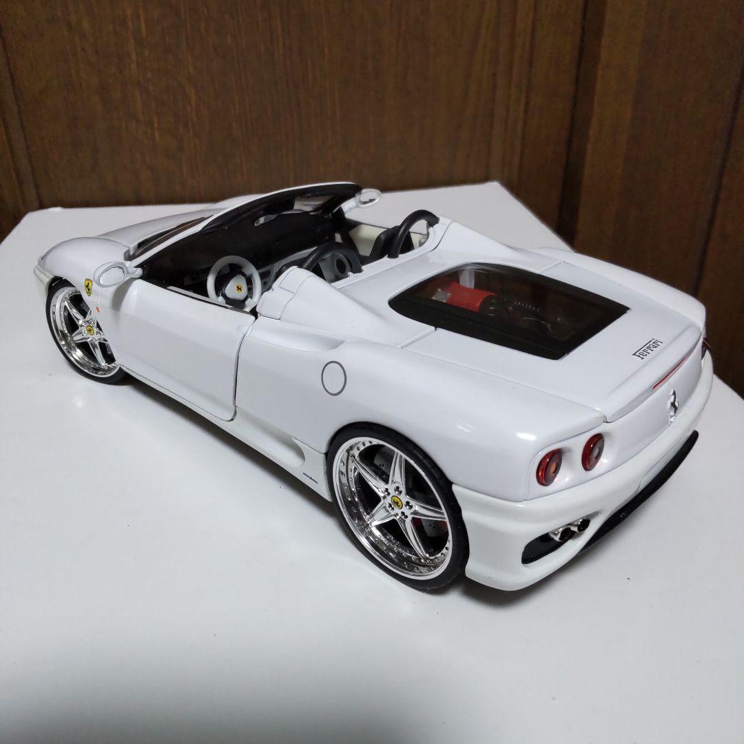 フェラーリ 360 スパイダー カスタマイズ 1/18 ホットウィール