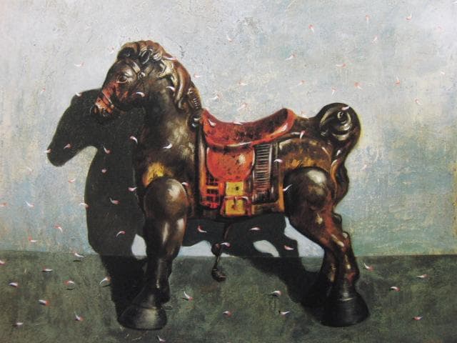 市川元晴、夢見る頃を過ぎても・・・、希少な画集より、新品高級額