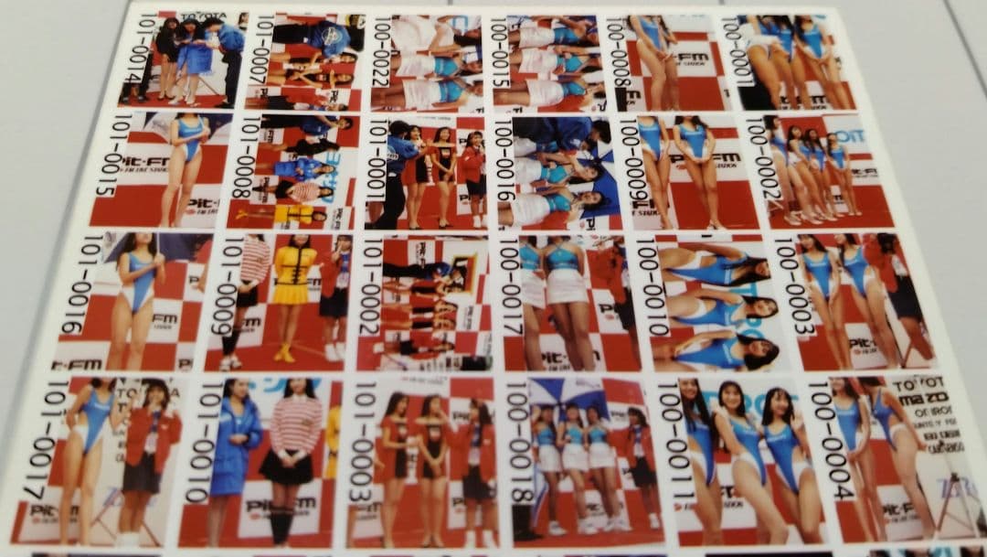 レースクイーン　写真　はがきサイズ　80枚　アイドル　タレント