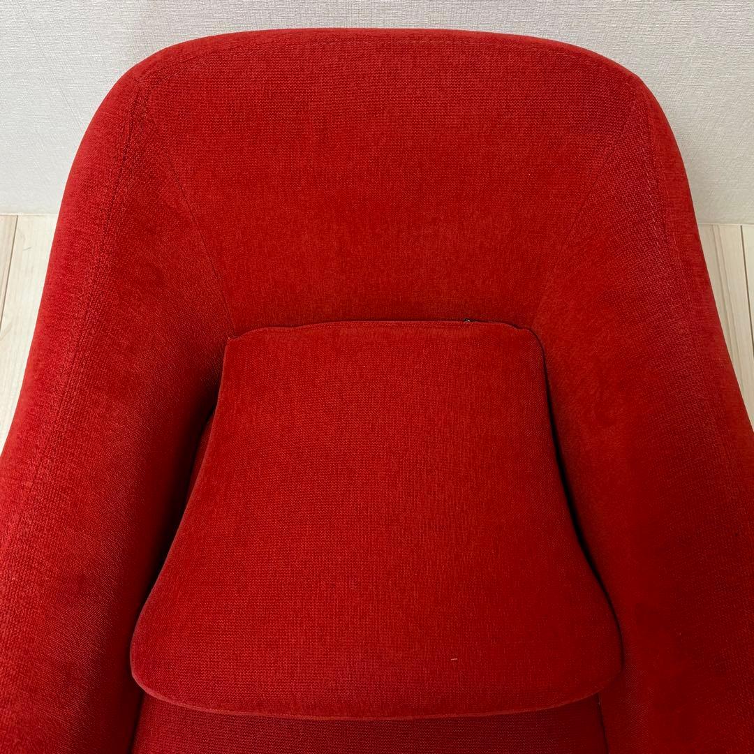 イデー　ミニミラーアームチェア　レッド