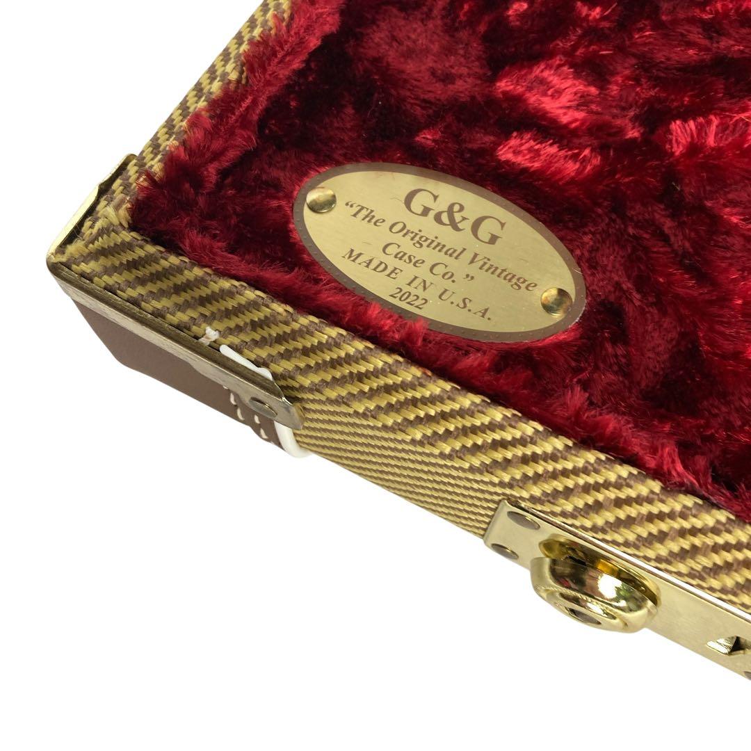 Fender フェンダー G&G ST/TL用 ツイードハードケース