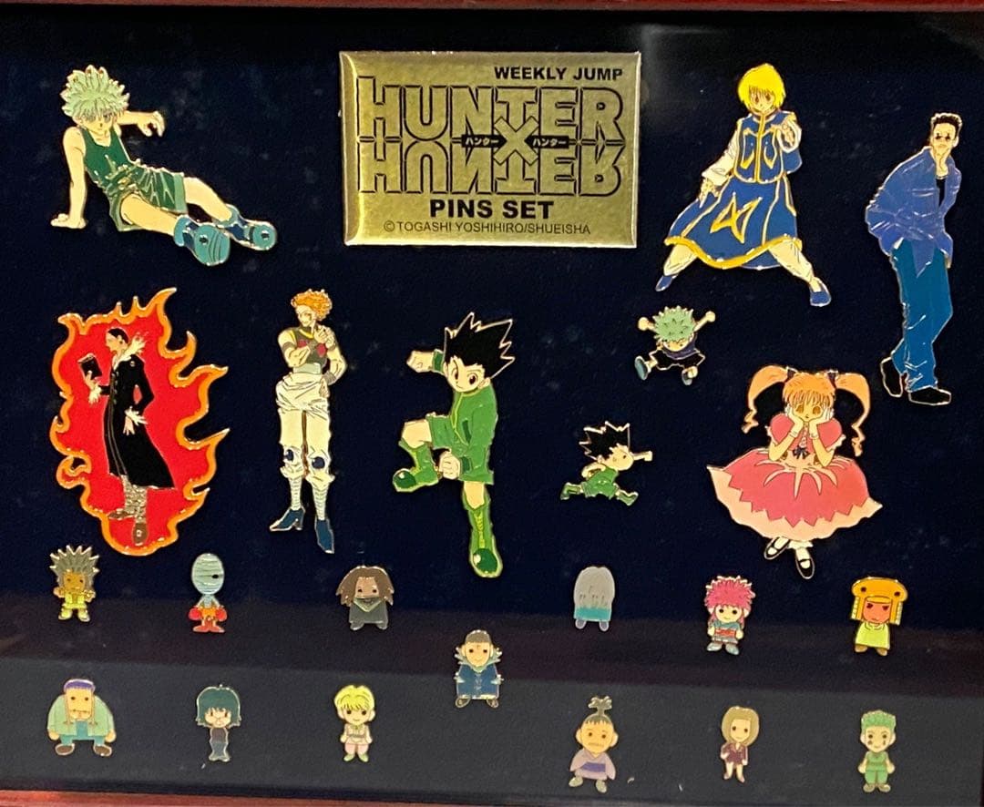 HUNTER×HUNTERピンズセット ジャンプ懸賞品 ハンターハンター 限定品