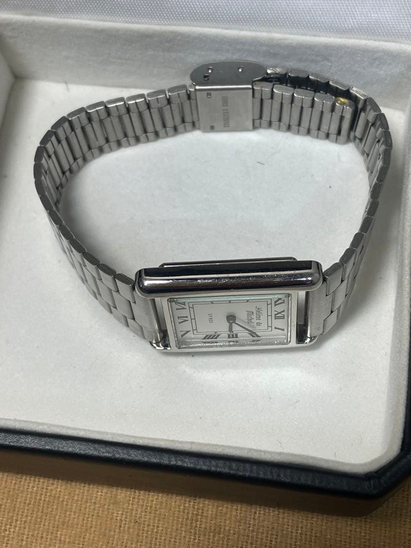 Helene de michel tank レクタンギュラー腕時計