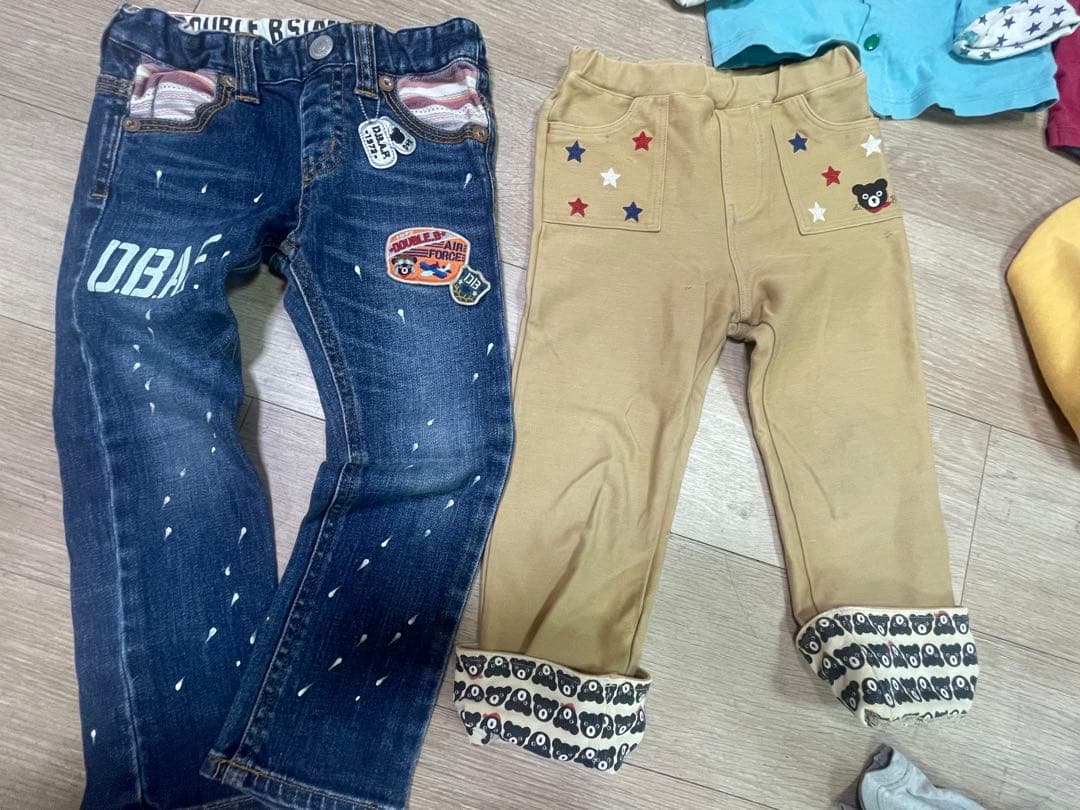 専用‼️ミキハウス　DOUBLE B トレーナー ズボン100cm 12点セット