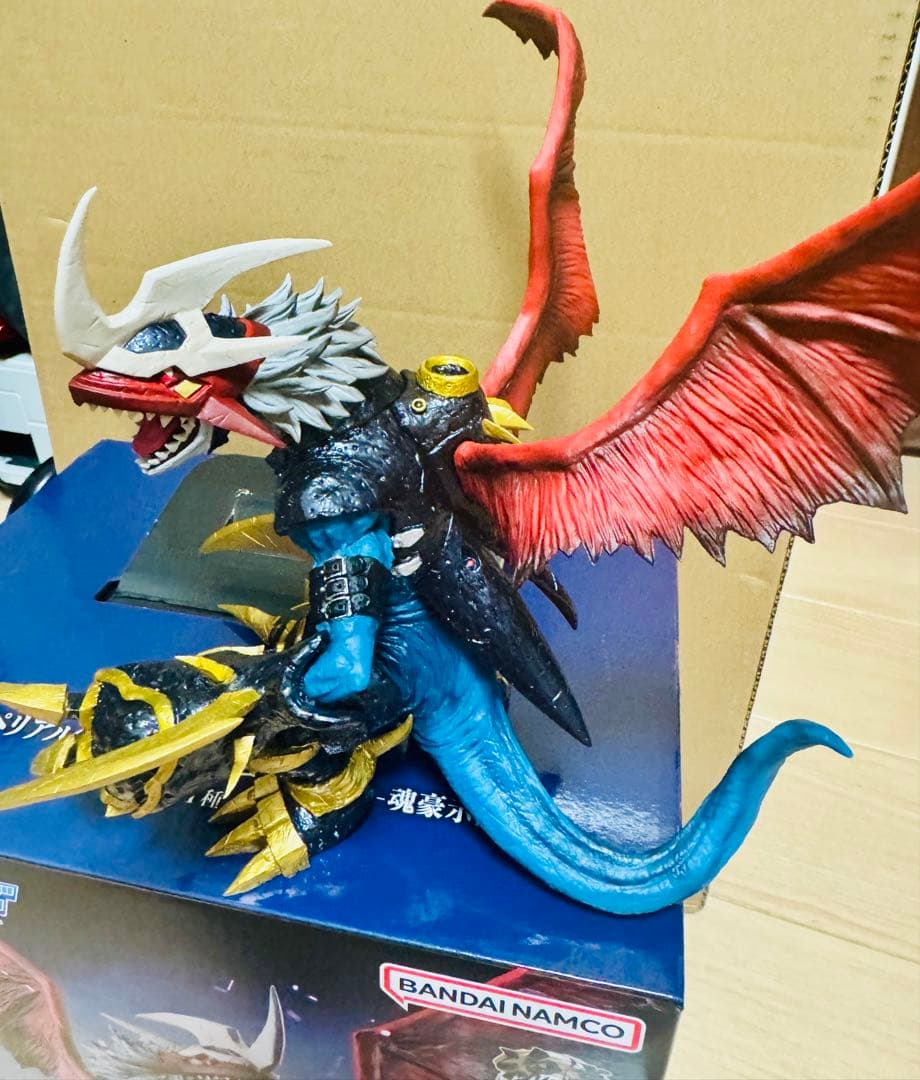 デジモン 一番くじ A賞オメガモンとB賞インペリアルドラモン