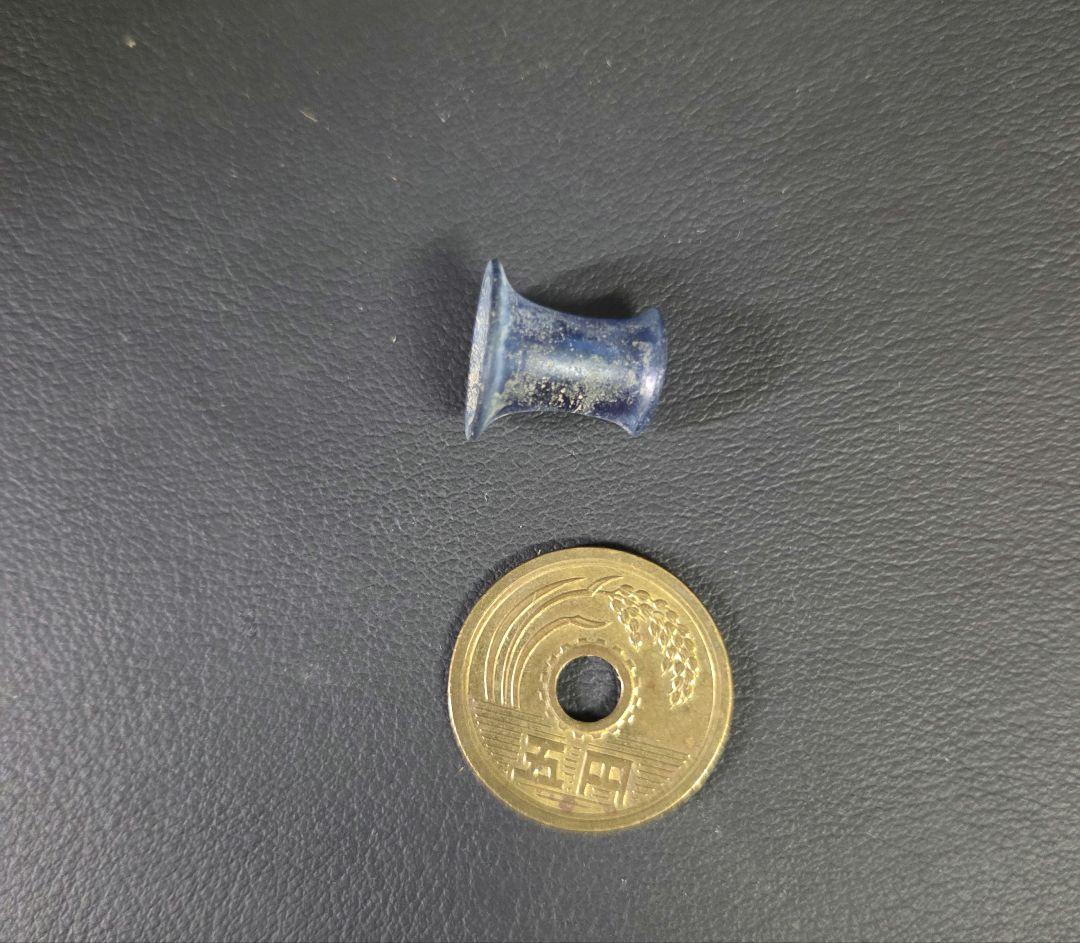 797 とんぼ玉 蜻蛉玉 耳当 じとう 骨董 貴重 珍品 ！