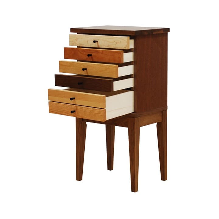 越後民芸家具 7段チェスト アンティーク ヴィンテージ 無垢材 nG