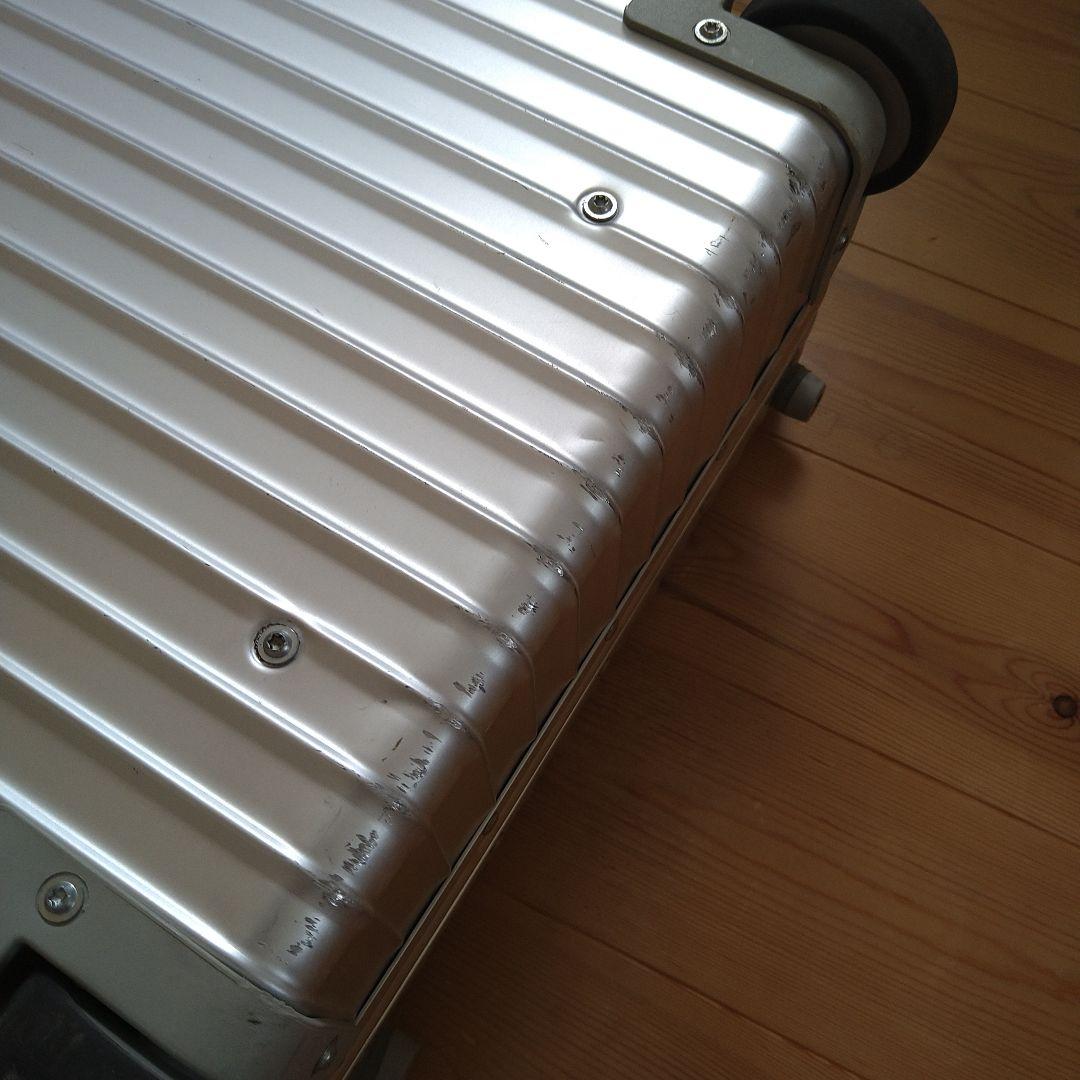 廃盤 青ロゴ RIMOWAクラシックフライト2輪 キャリーケース 32ℓ RIMOWA
