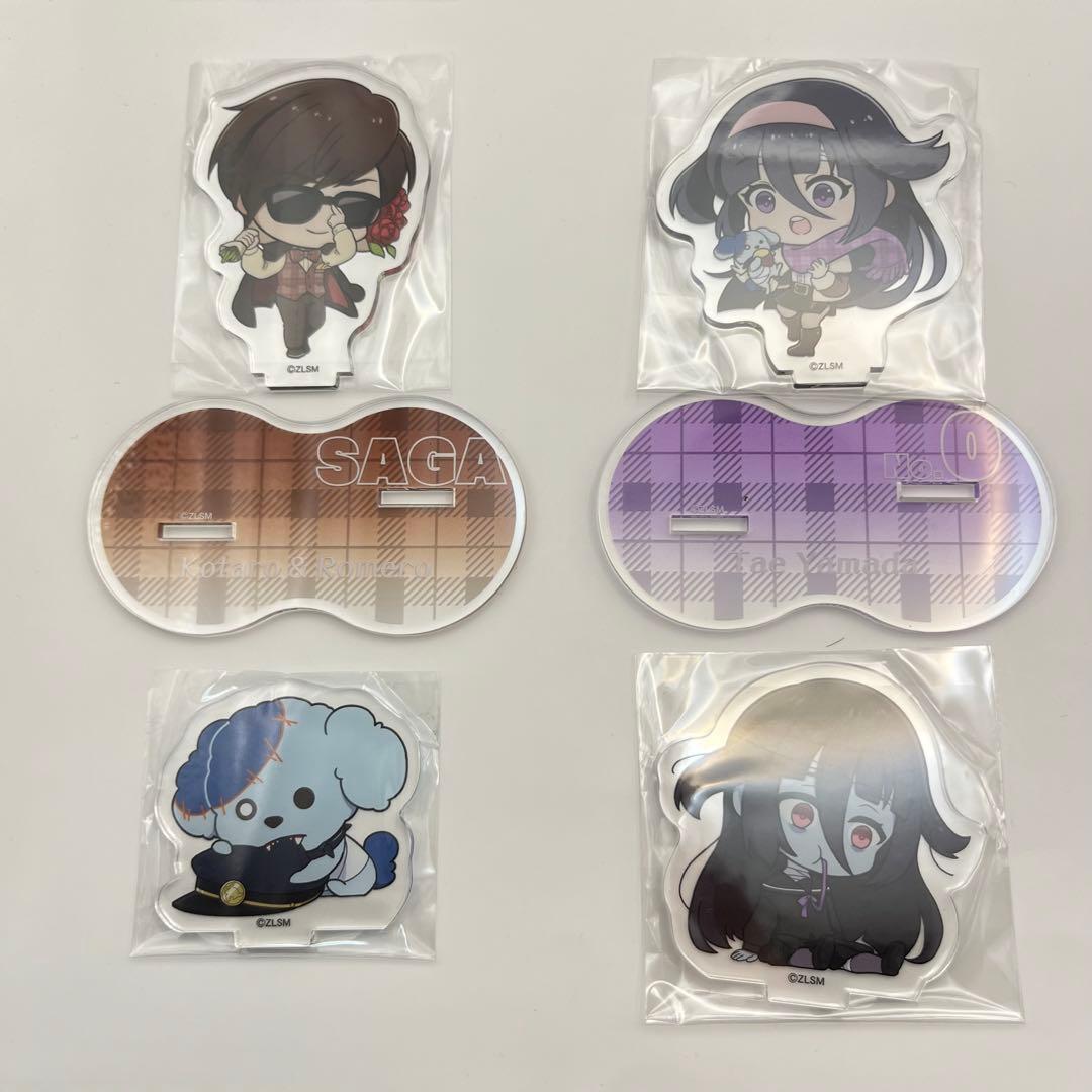 新品　ゾンビランドサガ　ハンズ　ペアアクリルスタンド　コンプリートセット