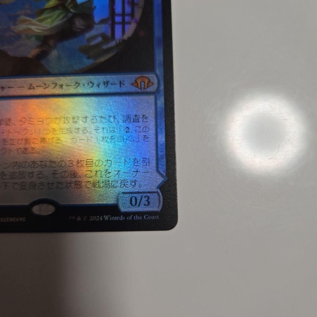 MTG　知りたがりの学徒、タミヨウ　日語　foil