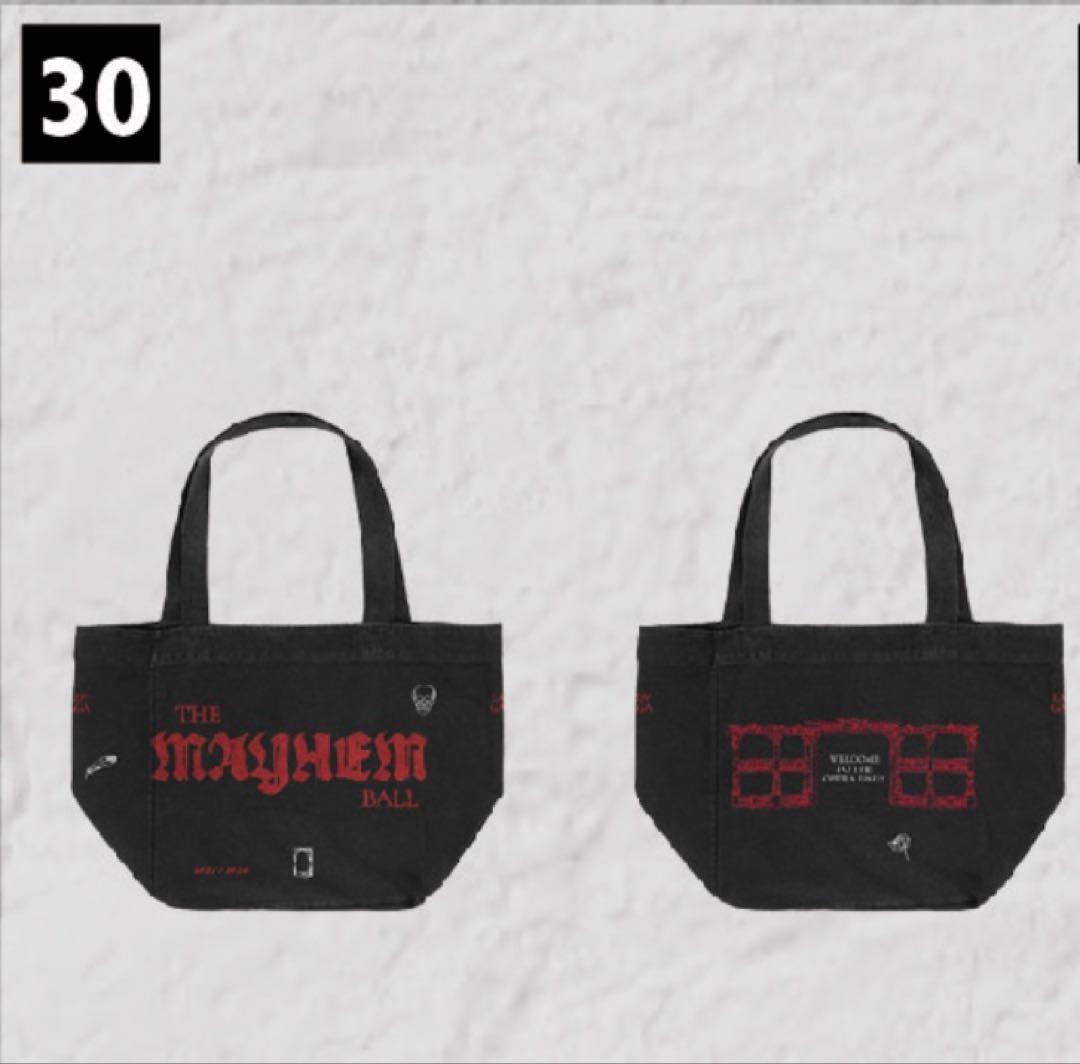 LADY GAGA THE MAYHEM BALL トートバッグ ブラック - メルカリ LADY