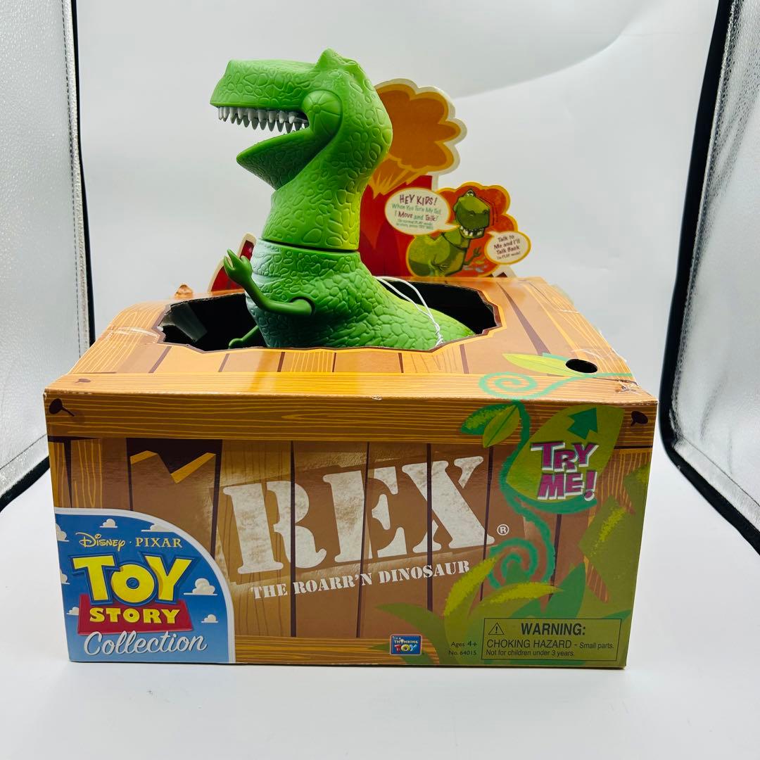 希少】ディズニー トイストーリー レックス トーキング フィギュア日本