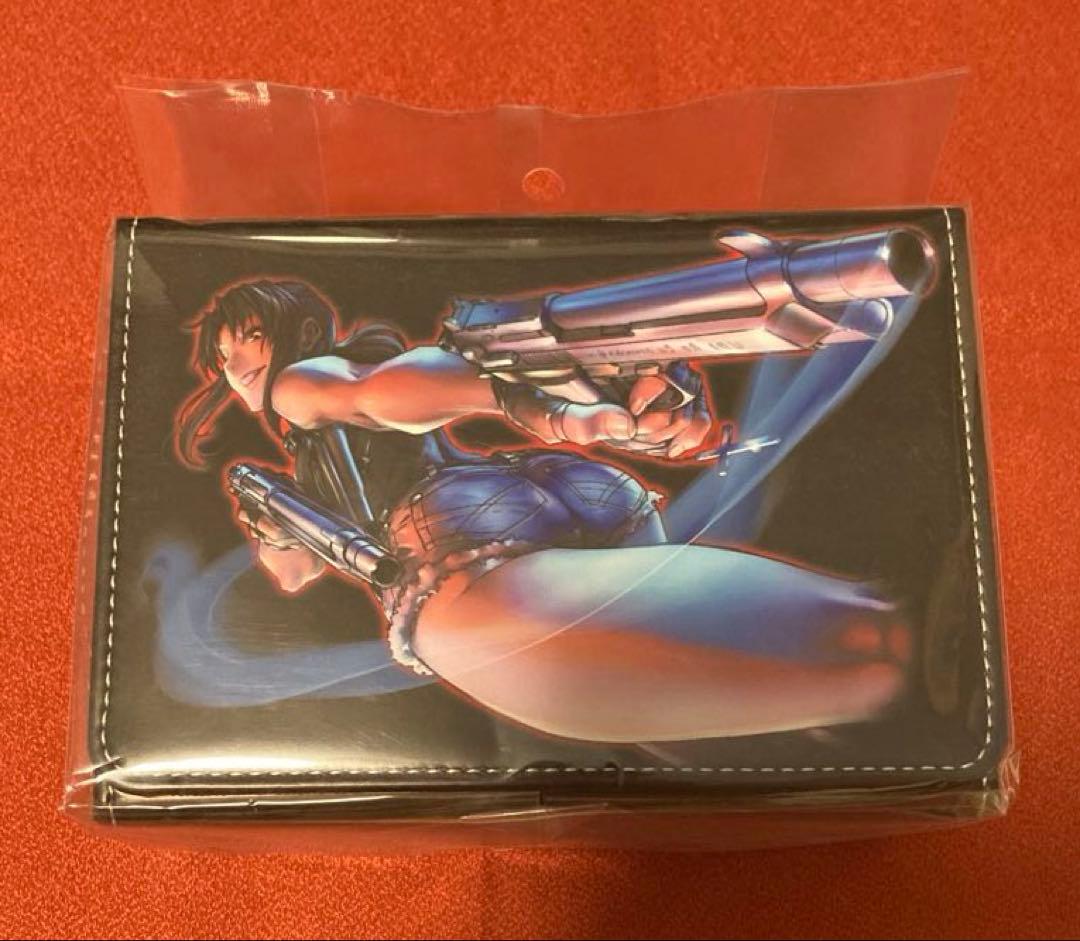 ブラックラグーン トレカアイテムくじEX A賞 合皮製デッキケース レヴィ