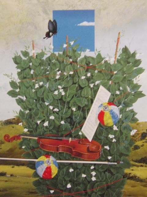 中村静勇、清香、希少な額装用画集より、新品高級額装付、状態良好