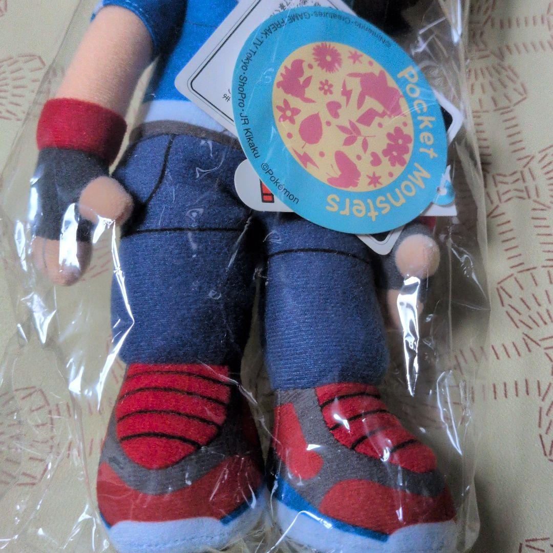 ポケットモンスター　サトシ　ぬいぐるみ　セキグチ　超希少　新品未使用　紙タグ付き
