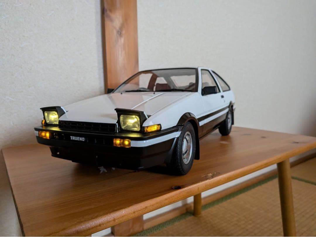 ディアゴスティーニ AE86 1/8トレノ完成品