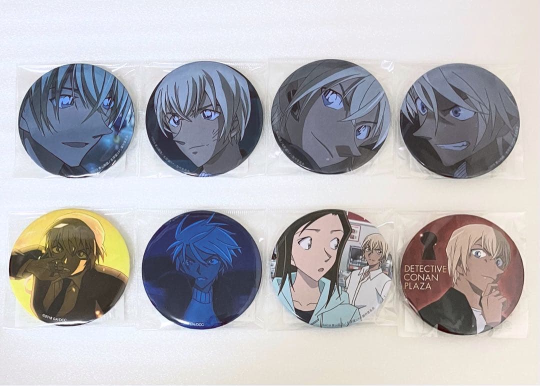 名探偵コナン コナンプラザ ゼロの執行人 缶バッジ 安室透 バーボン 降谷