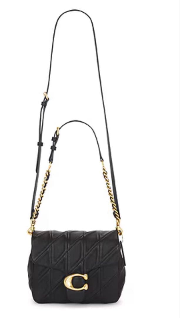 COACH タイムズ スクエア タビー ショルダー バッグ・キルティング