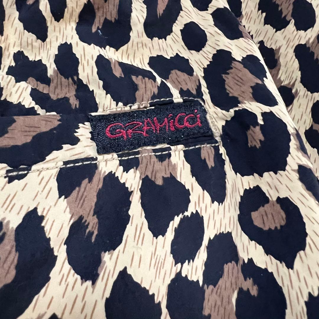 最終　グラミチ×ニコアンド　ヒョウ柄サルエルラップパンツ　限定　ユニセックス