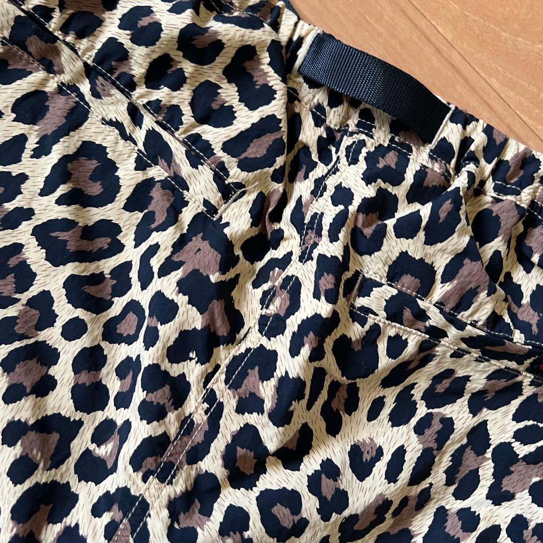 最終　グラミチ×ニコアンド　ヒョウ柄サルエルラップパンツ　限定　ユニセックス