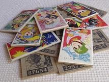 60'S 昭和レトロ めんこ 面子 メンコ スーパージェッター 宇宙エース