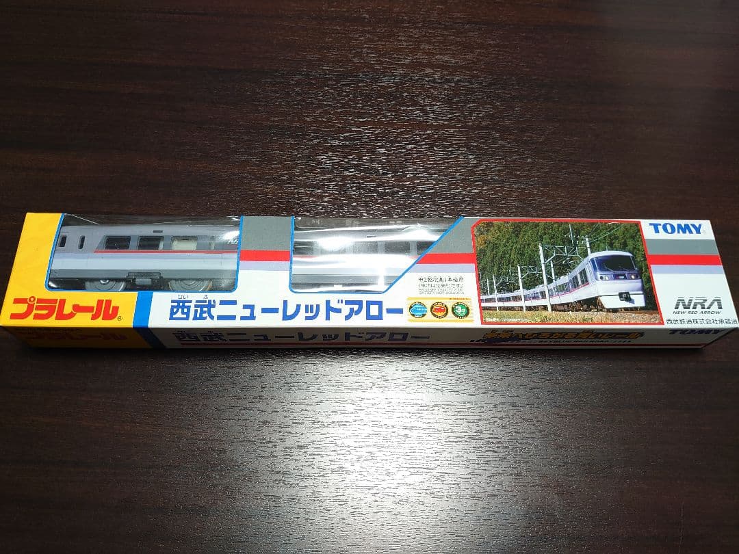 前スイッチレッドアロー号特急ちちぶプラレールTOMY 当時物 レトロ