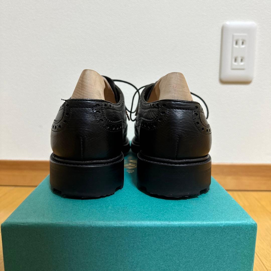 EDWARD GREEN ブラックユタカーフ　BORROWDALE