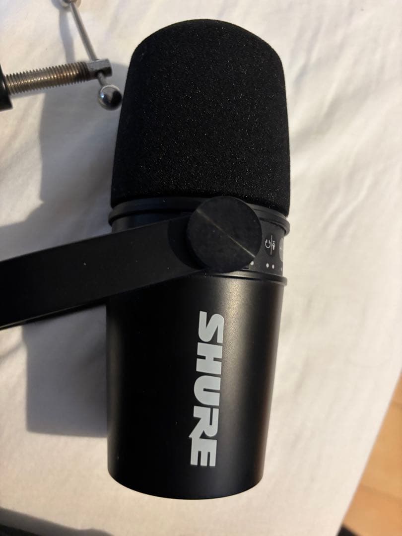SHURE MV7 ダイナミックマイク USBケーブル付き