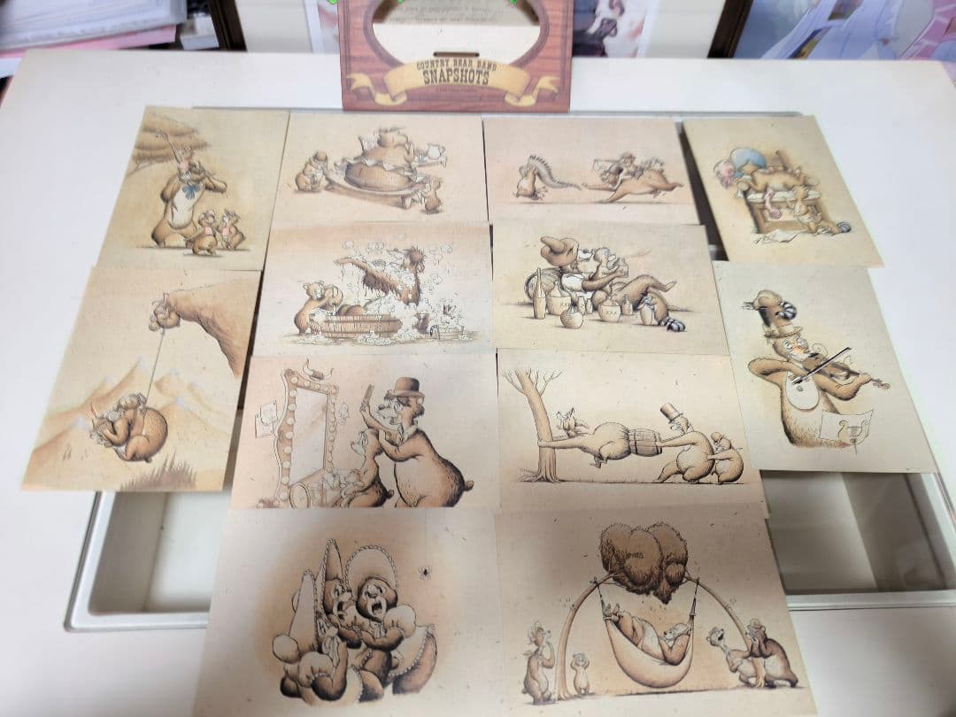 カントリーベアシアター　ポストカードセット　おまけ