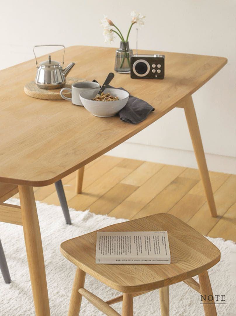 モモナチュラル スツール ③