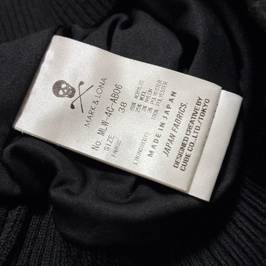 MARK & LONA ブラックセーター 38