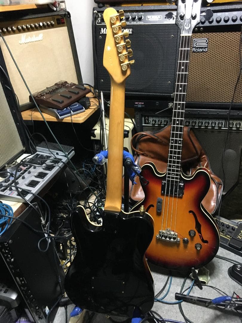 超メルカリ市!!Godin acousticaster レース他改良多！ 動画！