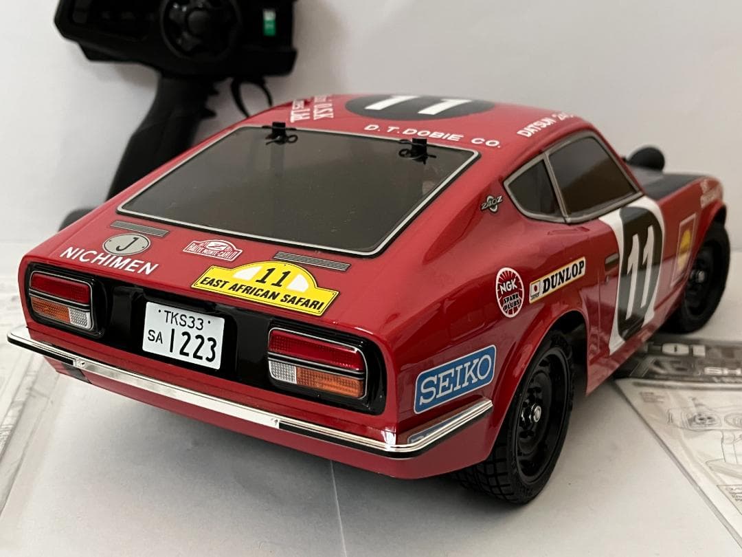 タミヤ 1/10 XB PRO DATSUN 240Z RALLY TT-01E
