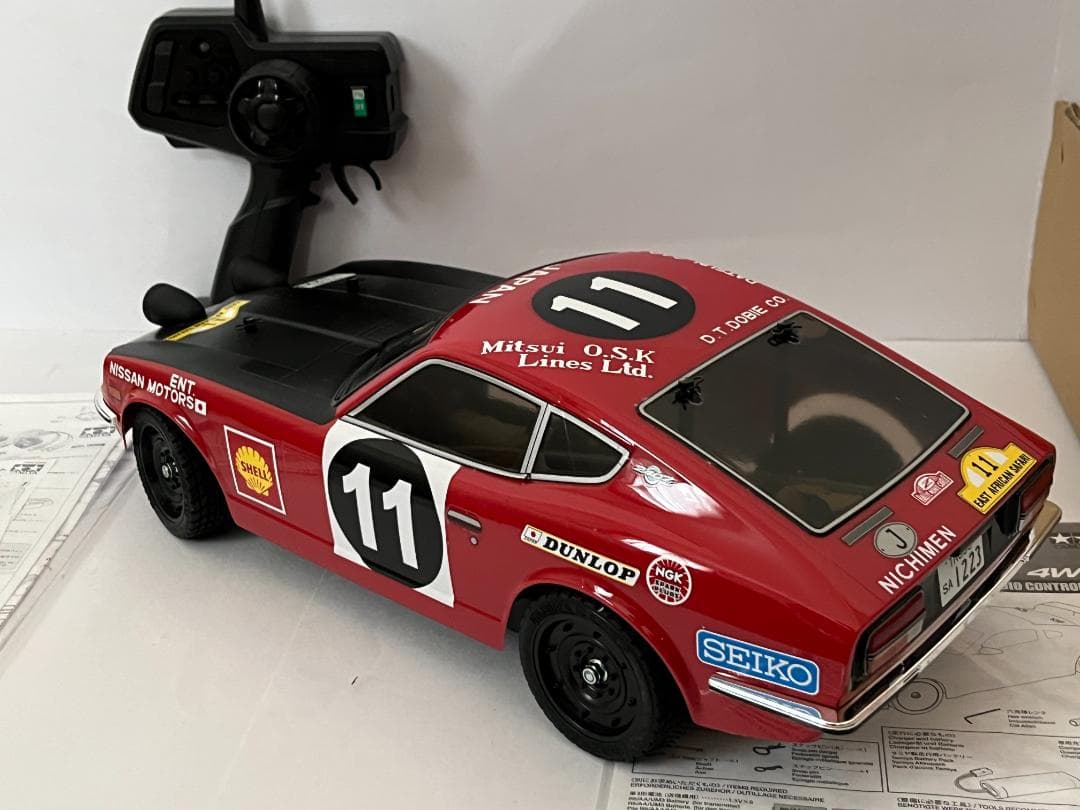 タミヤ 1/10 XB PRO DATSUN 240Z RALLY TT-01E
