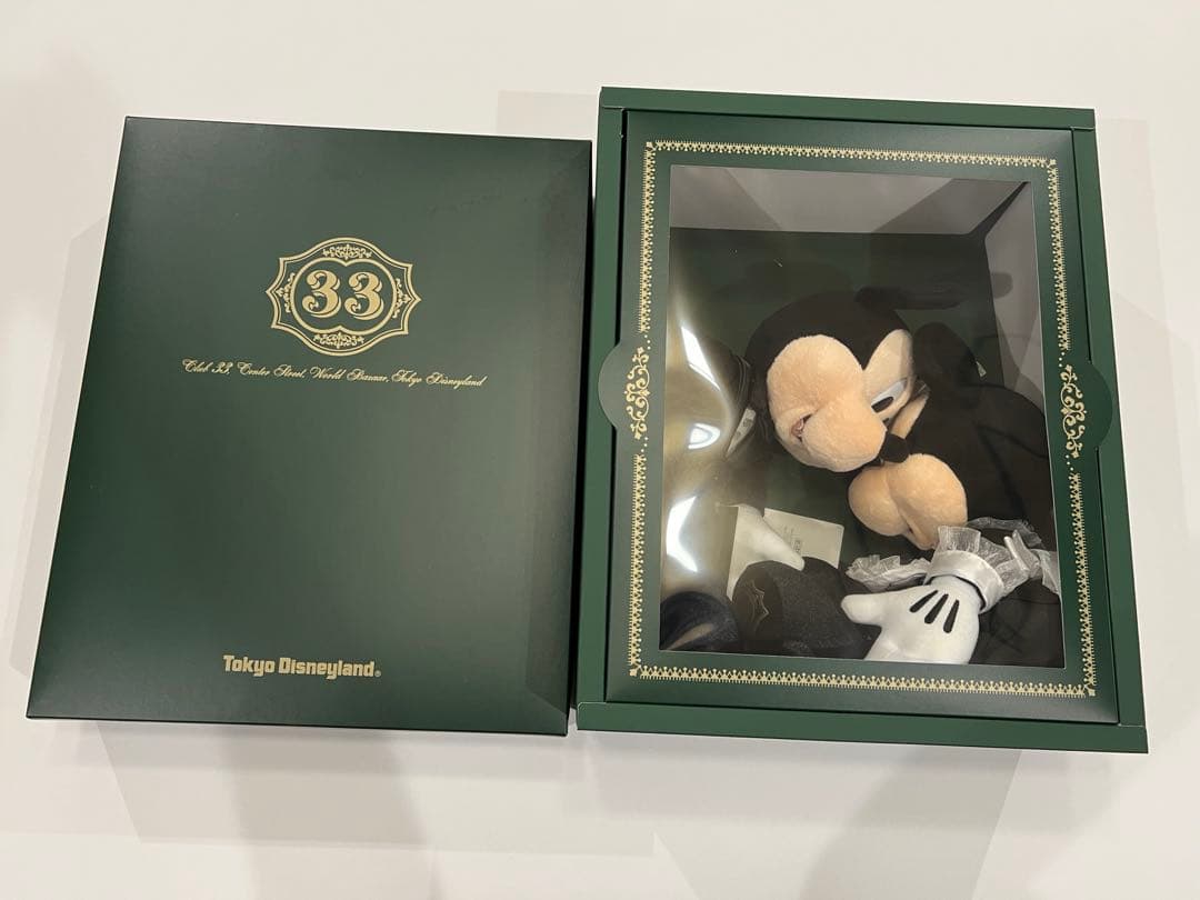 東京ディズニーランド クラブ33 ぬいぐるみ ミッキー ミニー ぬいぐるみ ミッキー＆ミニー 最高 ぬいぐるみ 「ディズニー」 会員制